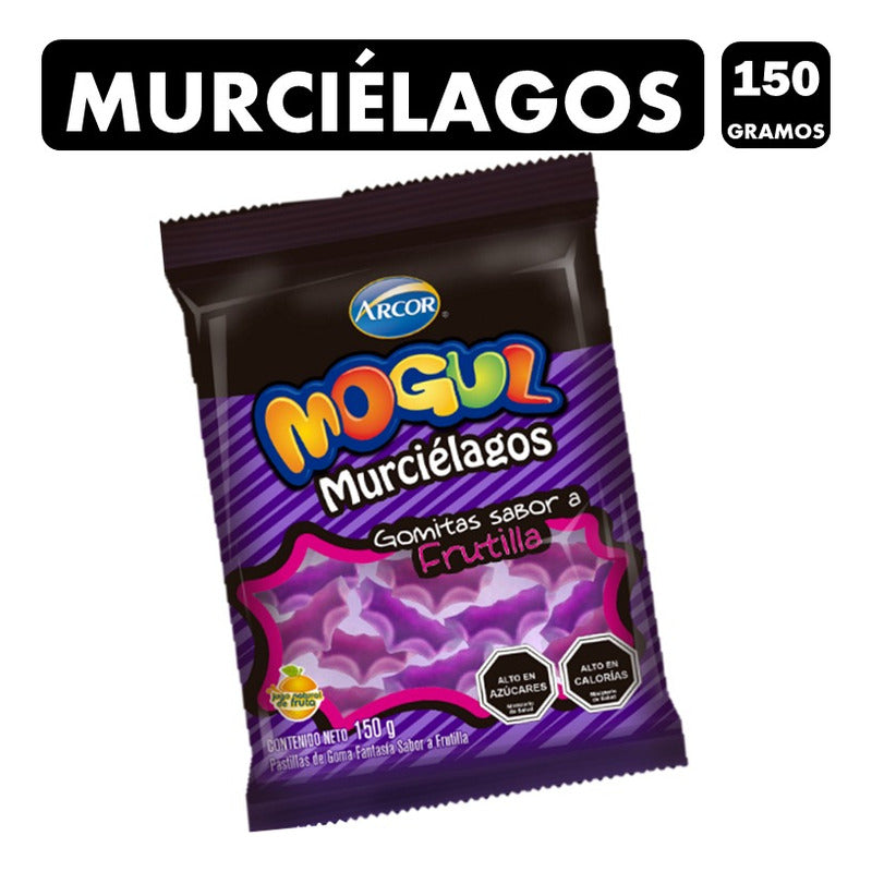 Gomitas Con Formas De Murciélagos Arcor - (bolsa Con 150gr)