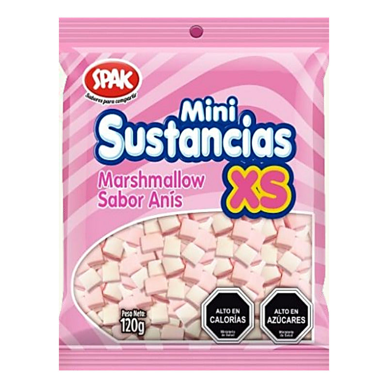 Mini Sustancias De Marshmallows Sabor Anís (bolsa De 120 Gr)
