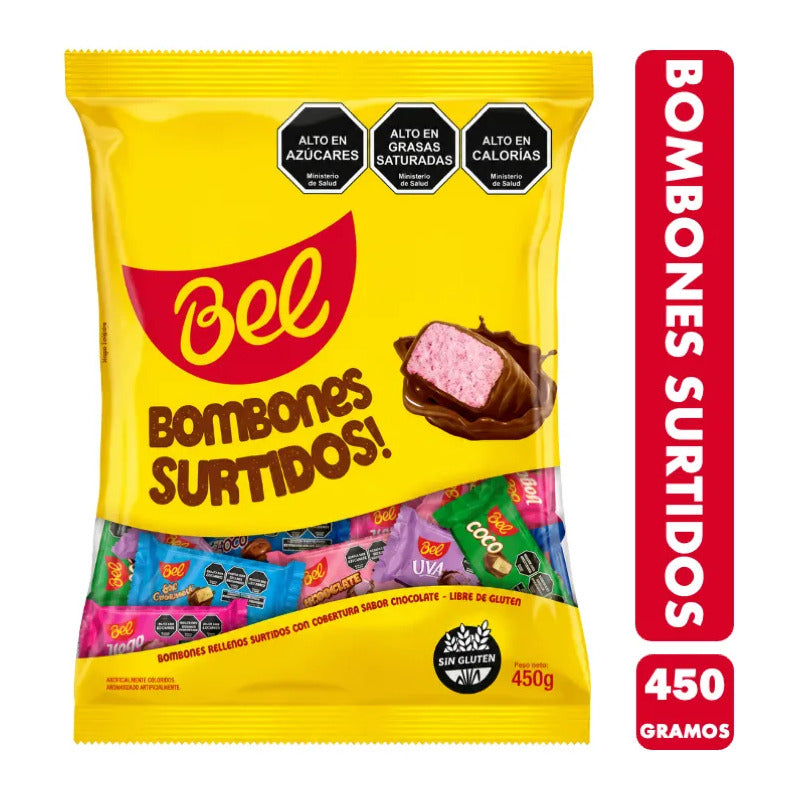 Bombones De Chocolate Sin Gluten Bel Sabores Surtidos