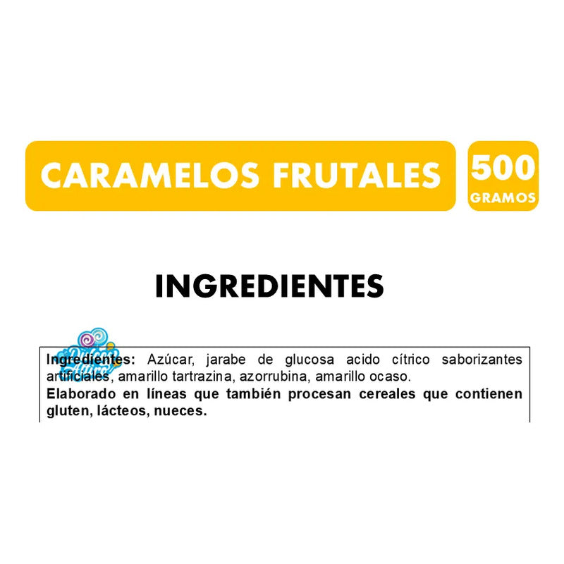Caramelos Surtidos Frutales Serrano (bolsa 500g)