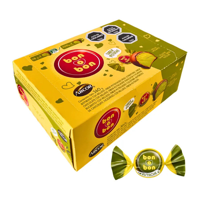 Bon O Bon Sabor Pistacho -bombones Rellenos Edición Limitada