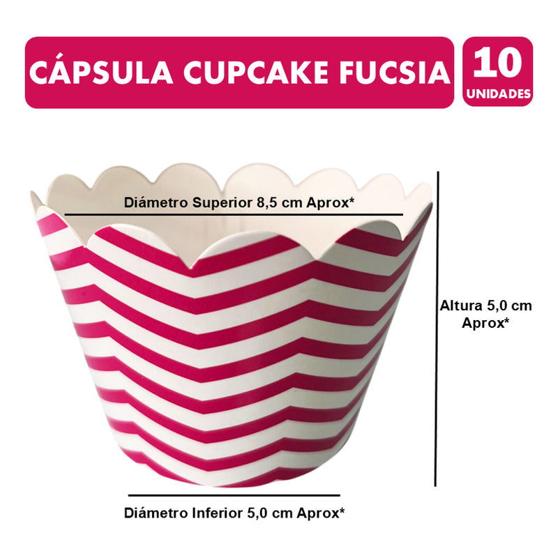 Pack Cumpleaños Fucsia -adornos Accesorios Decoración Fiesta