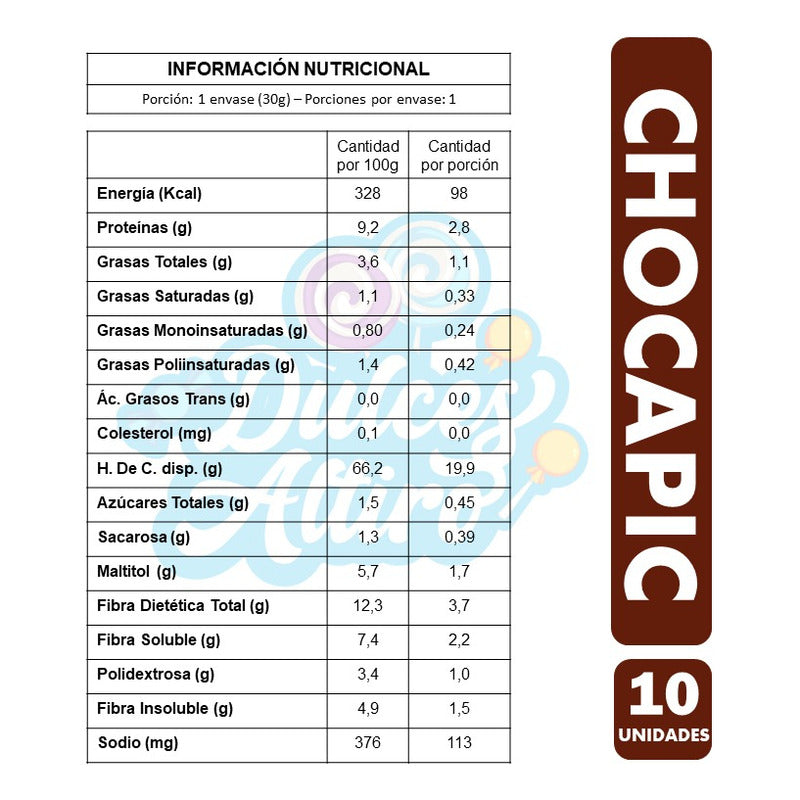 Chocapic De Nestle - Para Colación (pack De 10 Unidades)