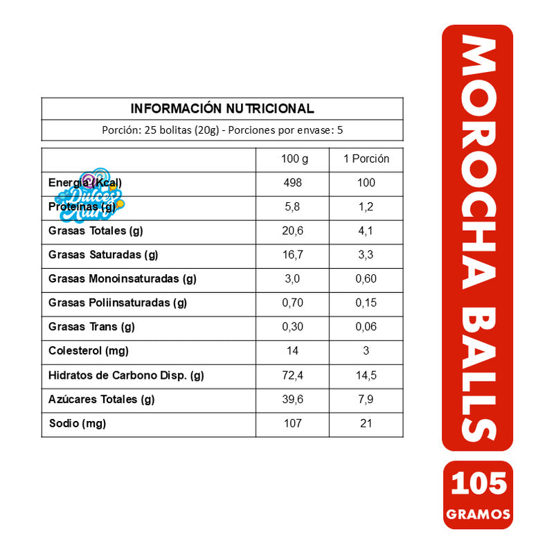 Chocolate Morocha Balls De Nestlé - Formato Doypack