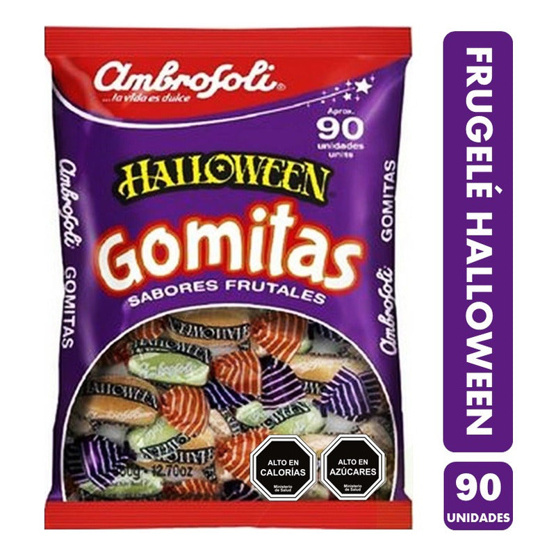 Dulces Halloween - Gomitas Halloween Frugele (90unidades)