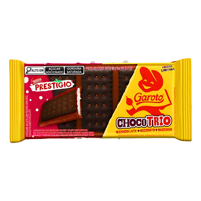 Chocolate Chocotrio Prestigio - Edición Limitada (barra 90g)