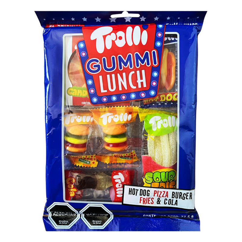 Gomitas Trolli Con Forma De Comida - Lunch Bag (bolsa 7 Uni)