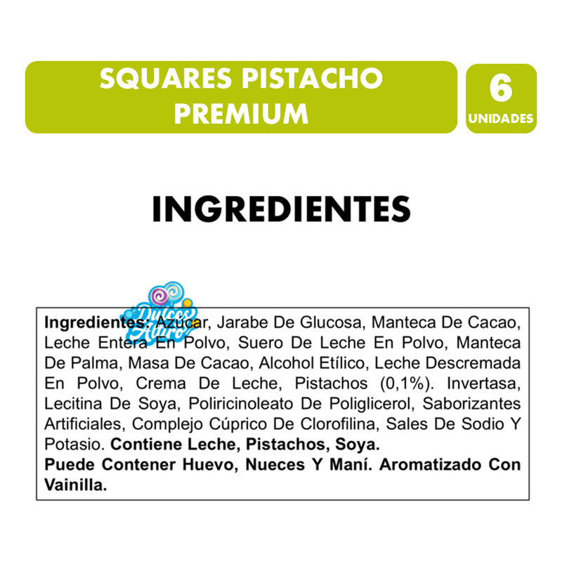 Chocolate Bombónes Premium Goplana Pistacho (pack 6 Un)