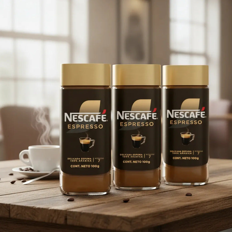 Café Nescafé Espresso Fina Selección - Pack Con 3 Unidades