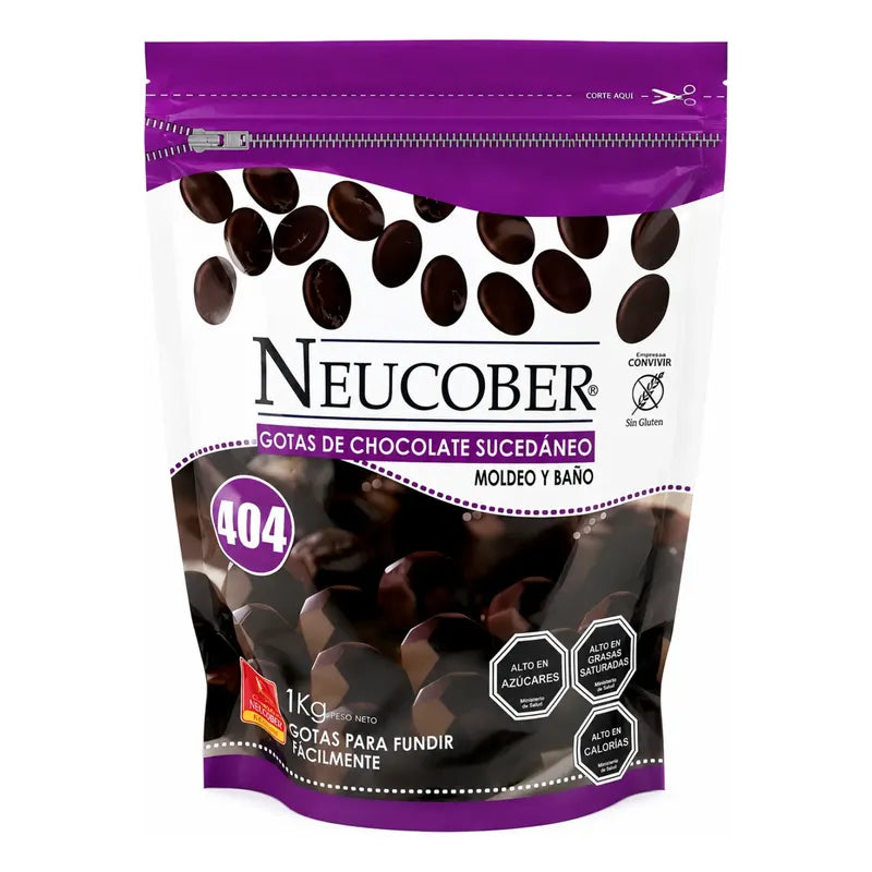 Cobertura Neucober Bitter - Para Baño Y Moldeo (1kg)