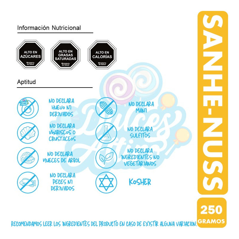 Chocolate Shane-nuss Barra 250g