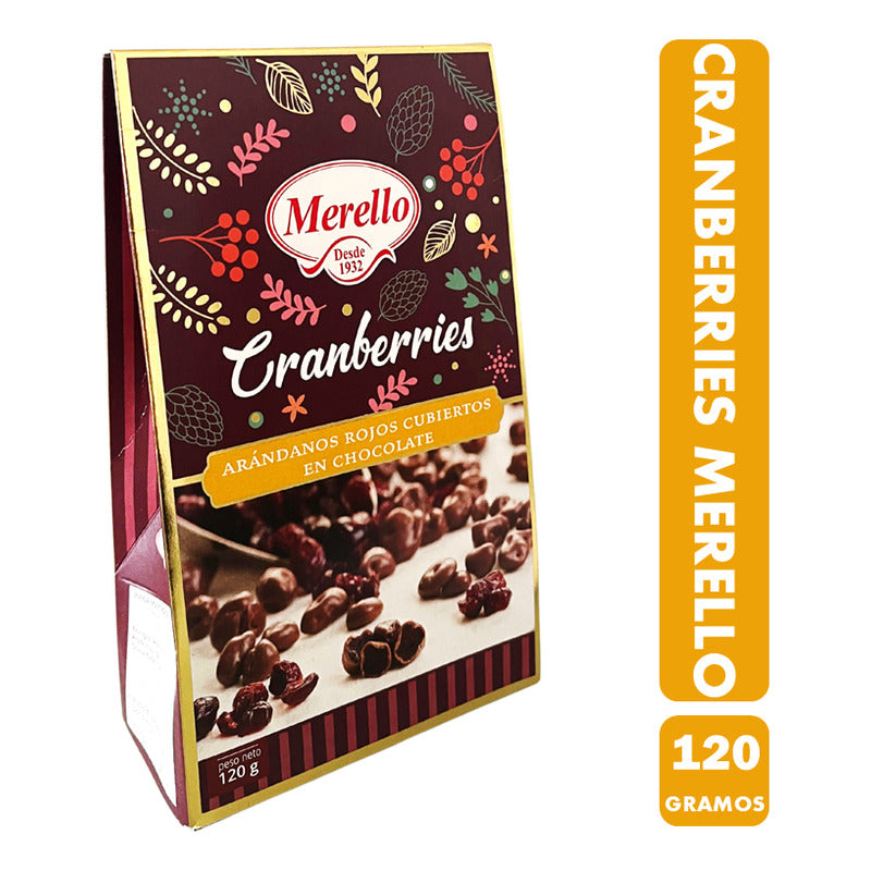 Cranberries - Arándanos Rojos Cubiertos En Chocolate (120gr)