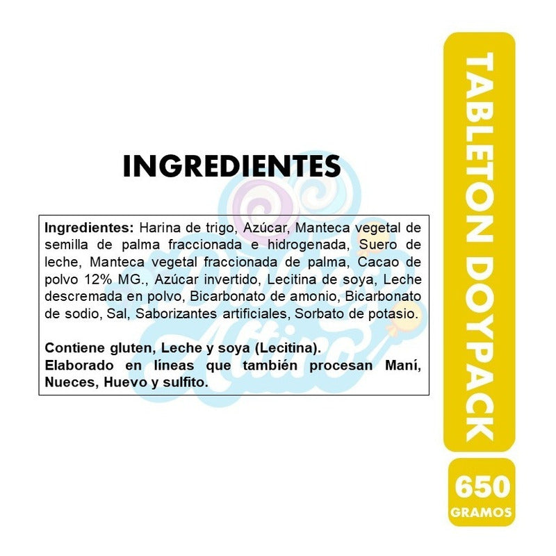 Bolsa Tableton Doypack (100 Unidades De Tabletones)
