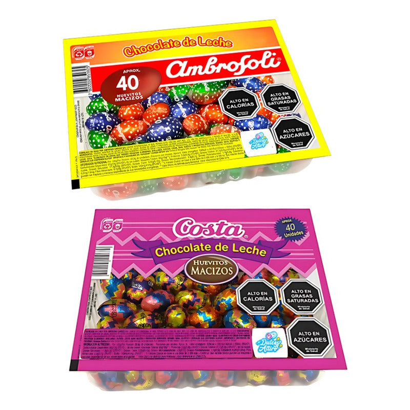 Pack Pascua - Bandeja De Huevitos Ambrosoli + Costa