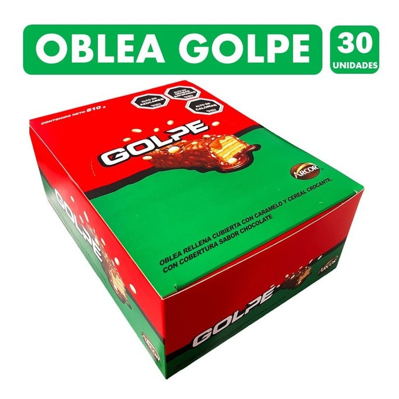 Oblea Golpe De Arcor (caja Con 30 Unidades)