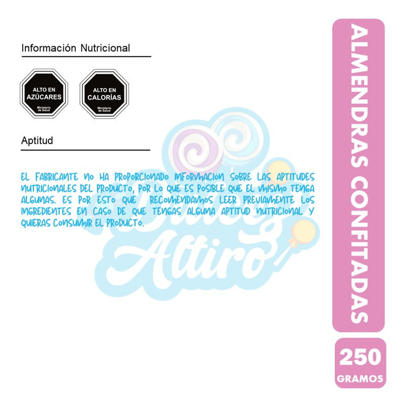 Almendras Confitadas Fruna 250 G