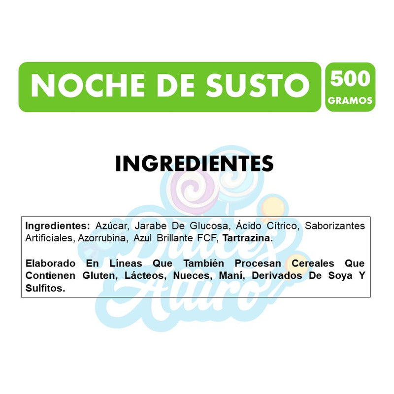 Noche De Susto Especial Halloween - Fruna (contiene 500g)