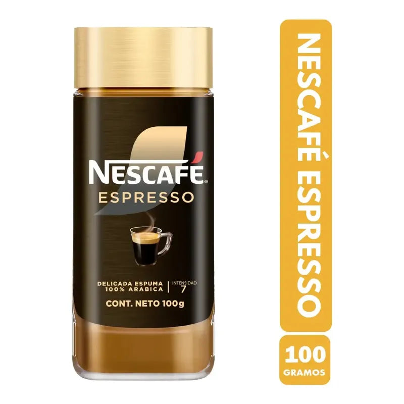 Café Nescafe Fina Selección Espresso (frasco 100g)