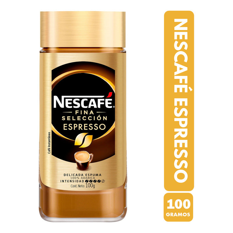Nescafé Café Fina Selección Espresso Nestle(frasco Con 100g)