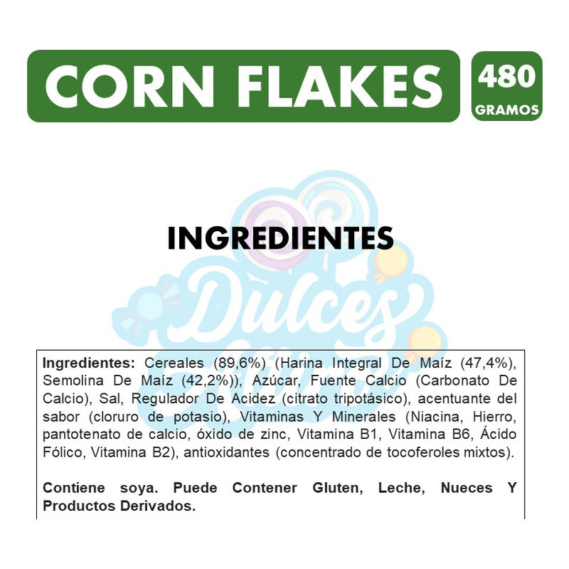 Cornflakes Cereal Tamaño Familiar - Nestle (caja Con 480g)