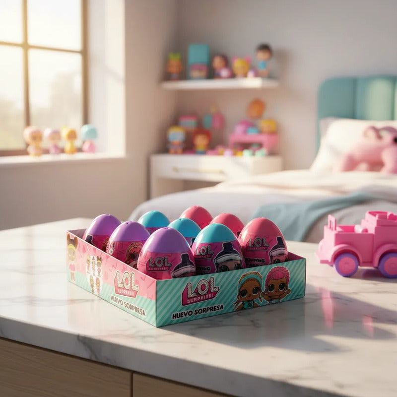 Huevo Sorpresa Lol Surprise De Brickel Candy (display 12u)