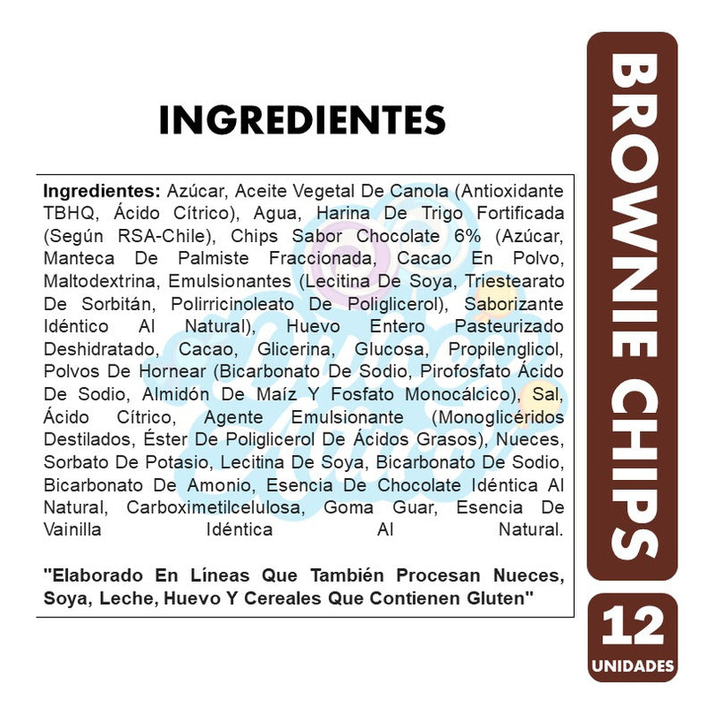 Braunichips De Chocolate Nutra Bien (caja Con 12 Unidades)