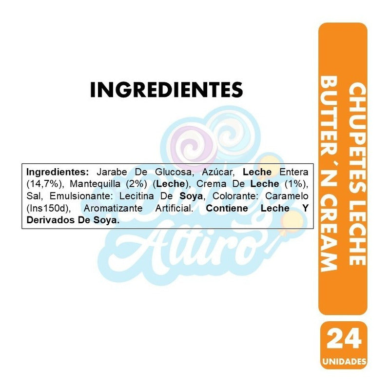 Coyacs De Leche - Butter And Cream (bolsa Con 24 Unidades).