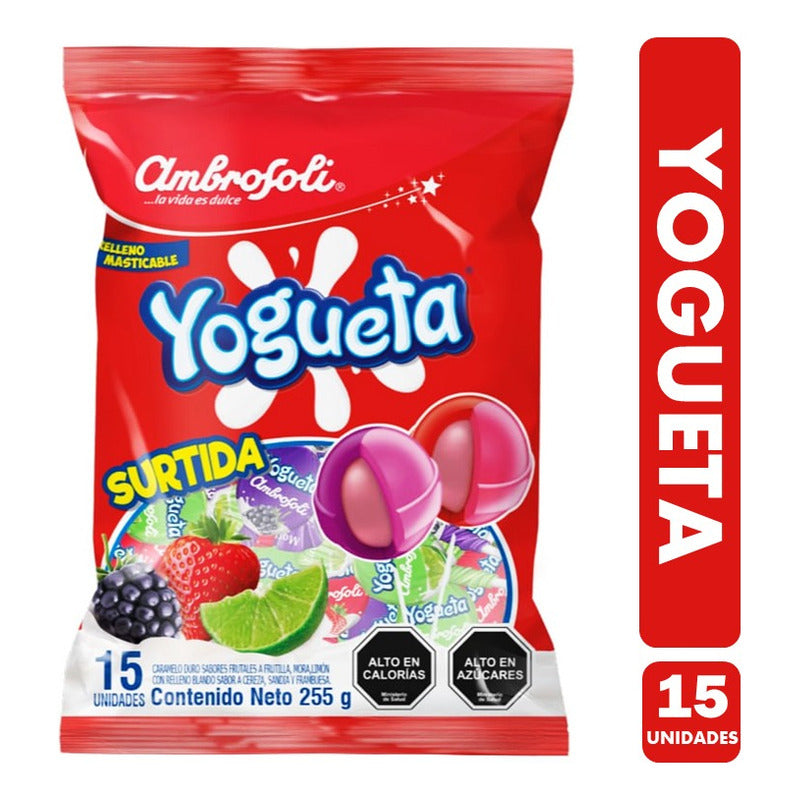 Caramelo Yogueta Surtidos - Ambrosoli (bolsa Con 15 Coyacs)