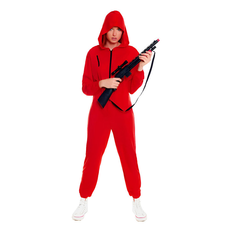 Disfraz Overol Rojo Adulto Mujer Especial Halloween L