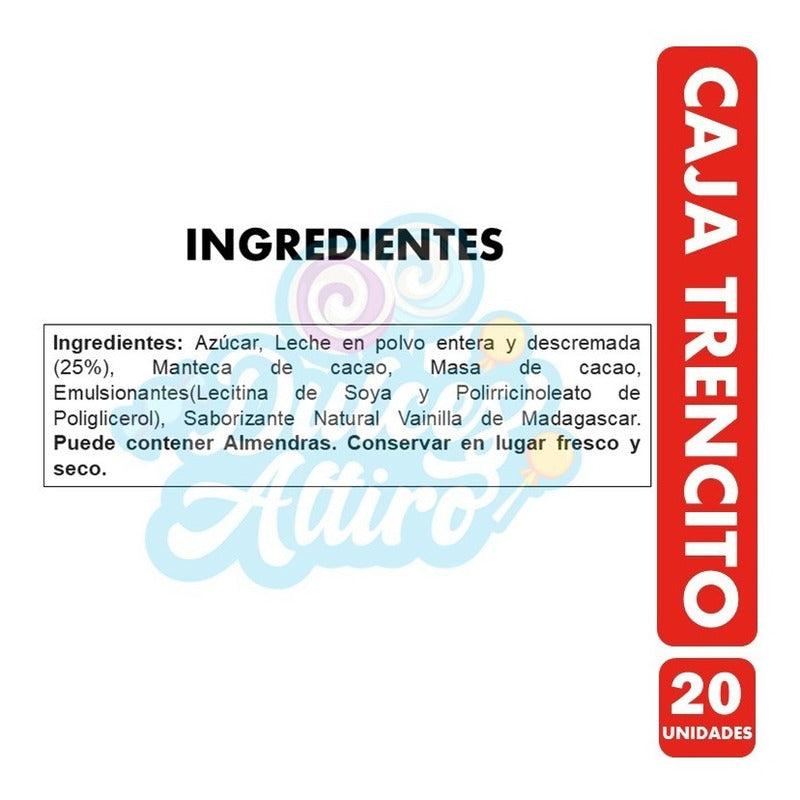 Trencito Nestle En Formato Individual (caja Con 20 Unidades)