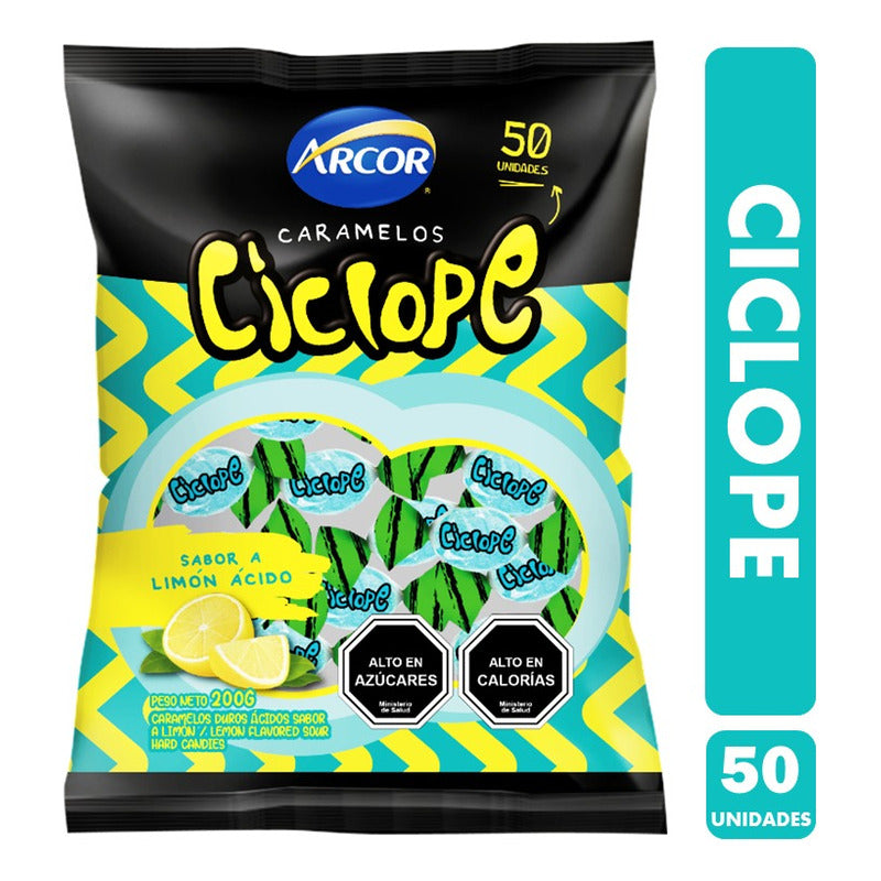 Caramelos Cíclope -especial Halloween (bolsa Con 50unidades)
