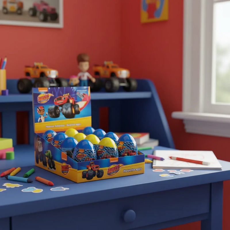 Huevo Sorpresa Blaze Monster De Brickell Candy (dsiplay 12u)