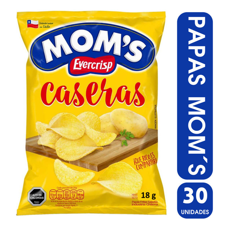 Papas Fritas Especial Para Cumpleaños Moms (pack De 30 Un)