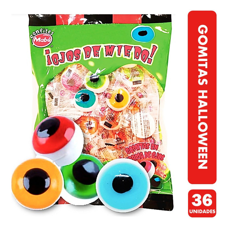 Dulces Halloween - Gomitas Especiales Hallowee (36 Unidades)