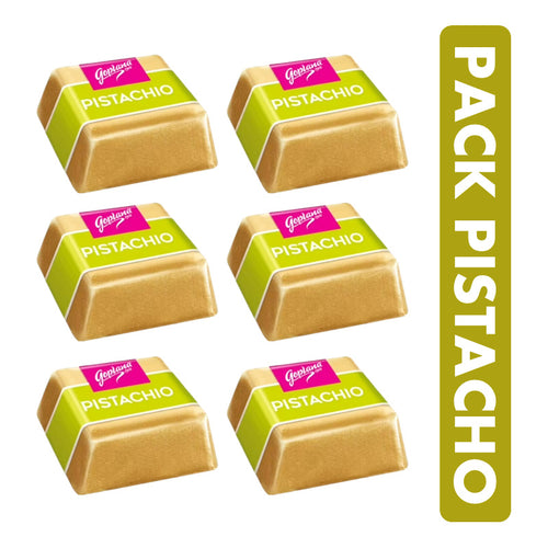 6 Bombones De Pistacho - Bombones Premium Go Plana Pistacho