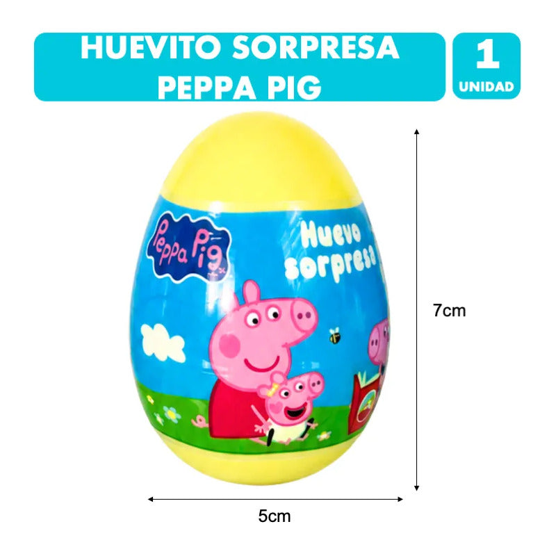 Huevitos Coleccionables Peppa Pig Brickell Candy Sin Azúcar