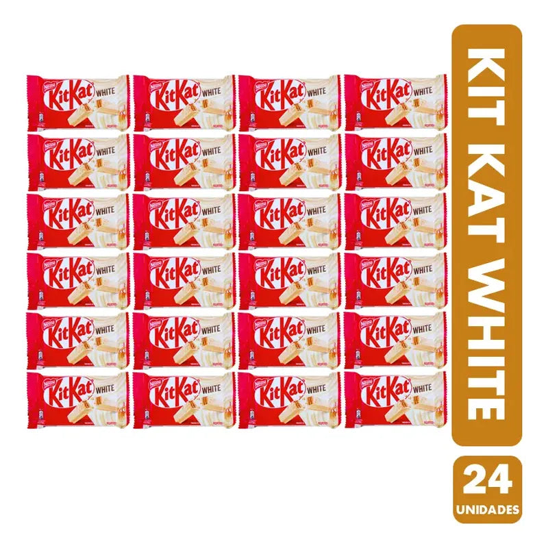 Kit Kat White Por Mayor Chocolate Blanco (caja Con 24 Uni)