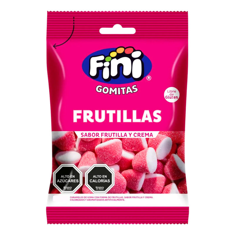 Gomitas Fini Sabor Frutilla Y Crema - Libre De Gluten