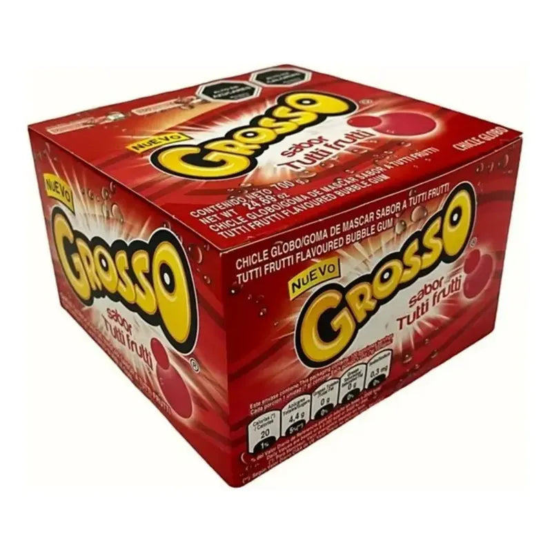 Chicle Grosso Sabor Tutti Frutti - Arcor (caja Con 100uni)