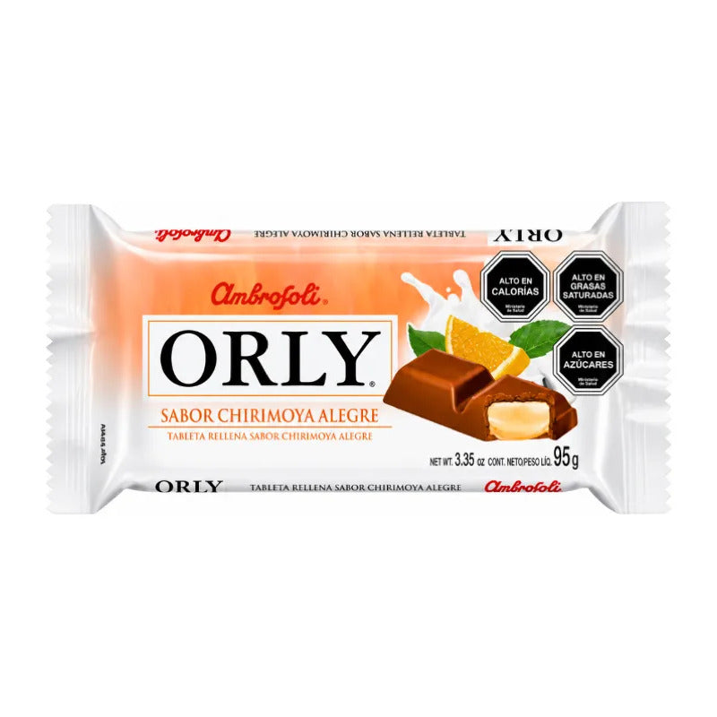 Chocolate Orly Chirimoya Alegre De Ambrosoli (barra 95gr)