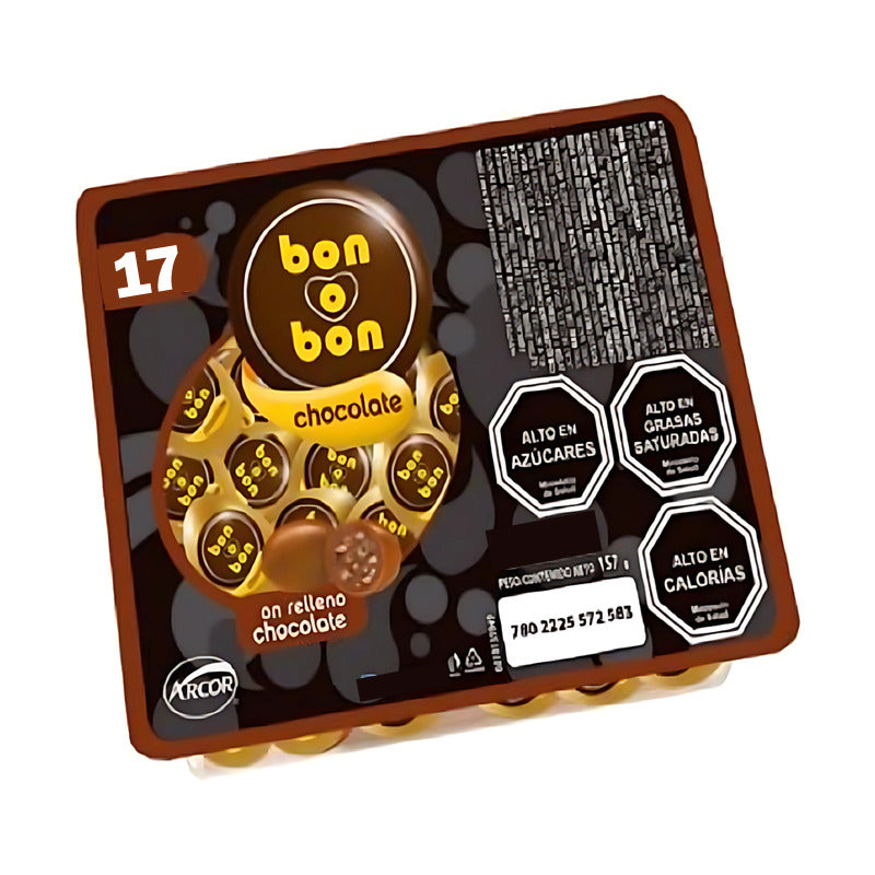 Huevitos De Pascua Bon O Bon Chocolate (bandeja 17 Unidades)