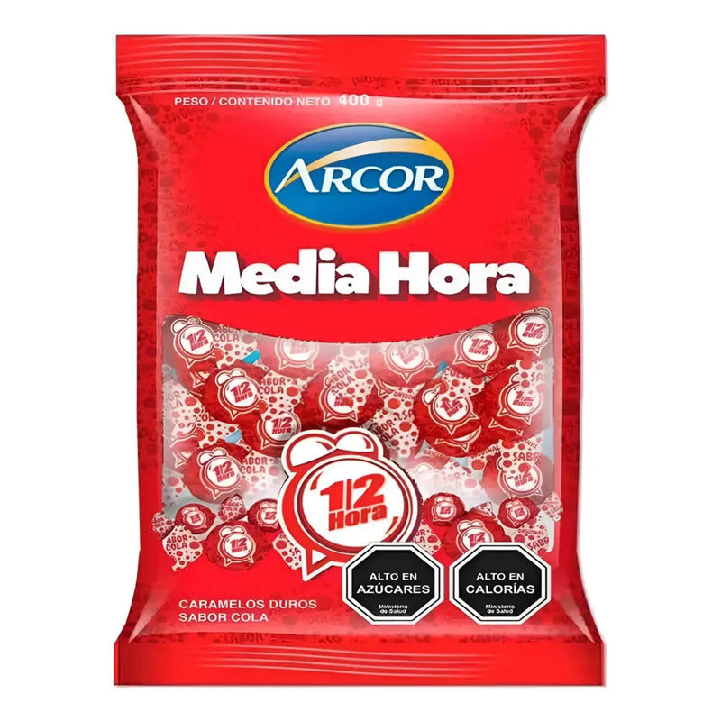 Caramelos Media Hora Sabor Cola De Arcor (bolsa Con 100u)