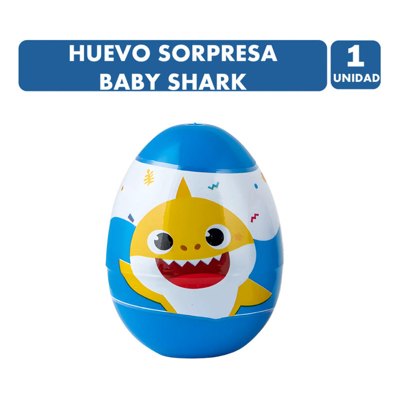 Huevo Sorpresa Baby Shark De Brickell Candy Con Caramelos