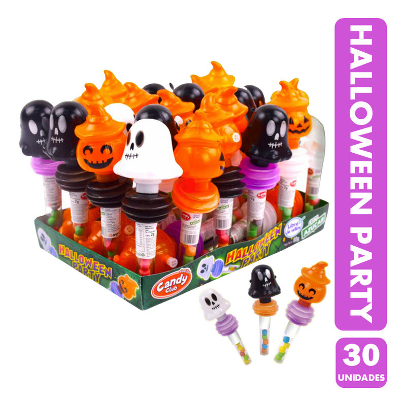 Dulces Para Halloween En Forma De Figuras Terroríficas (30u)