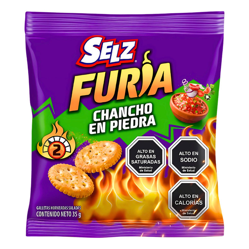 Selz Furia Chancho En Piedra - Edición Limitada (pack 10 Un)