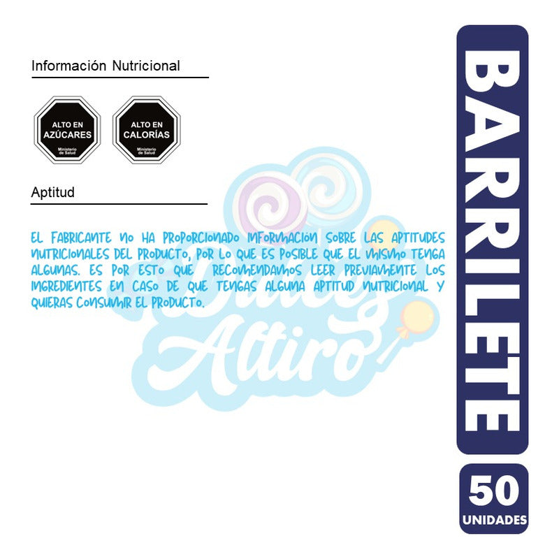 Barriletes - Masticables -dulces Importados (bolsa Con 50un)