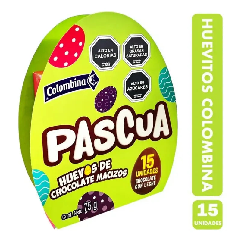 Huevitos Colombina Especial Pascua (caja Con 16 Unidades)
