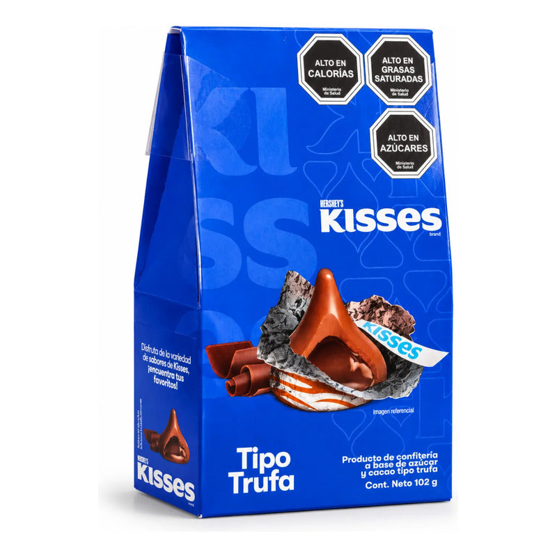 Chocolates Kisses Hershey`s Tipo Trufa Formato 102g