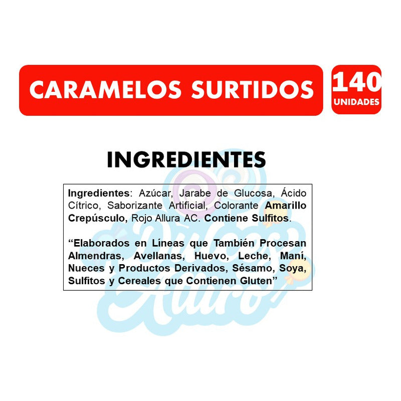 Dulces Halloween Ambrosoli - Caramelos (bolsa Con 140 Uni)