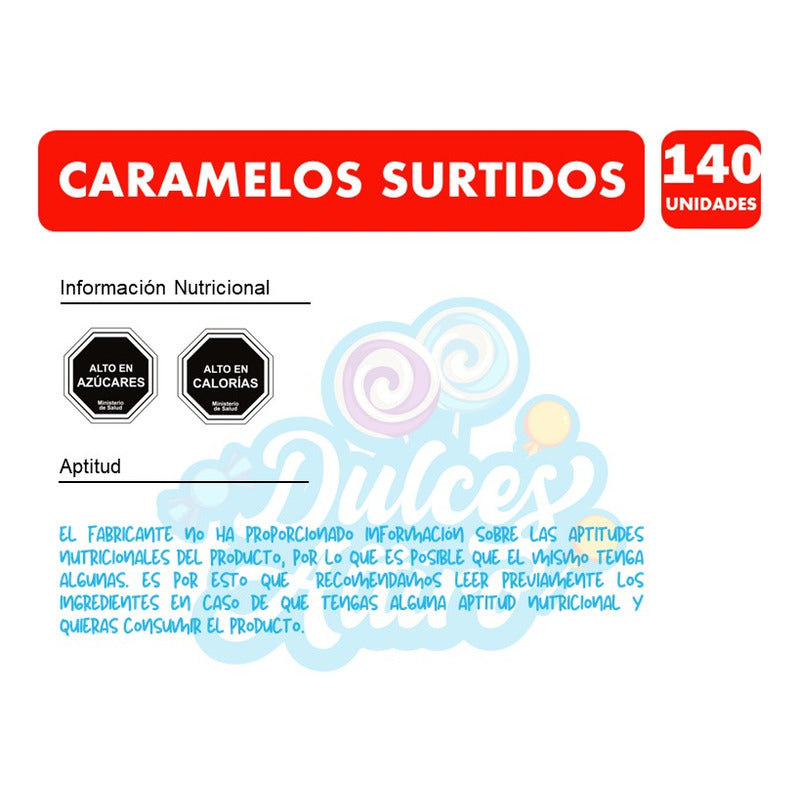 Dulces Halloween Ambrosoli - Caramelos (bolsa Con 140 Uni)